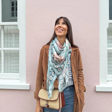 Charger l'image dans la galerie, Grand Foulard Maison Malfroy x Emmanuelle Loutte