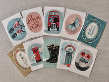 Charger l'image dans la galerie, Collection de 10 cartes postales "British collection"