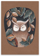 Load the image in the gallery,Le Hibou endormi
