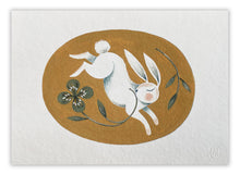 Load the image in the gallery,The lucky rabbit - ocher
