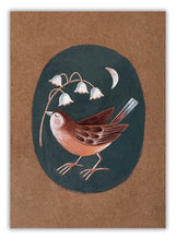 Load the image in the gallery,The May bird with lily of the valley
